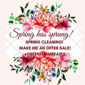 Spring cleaning has begun!